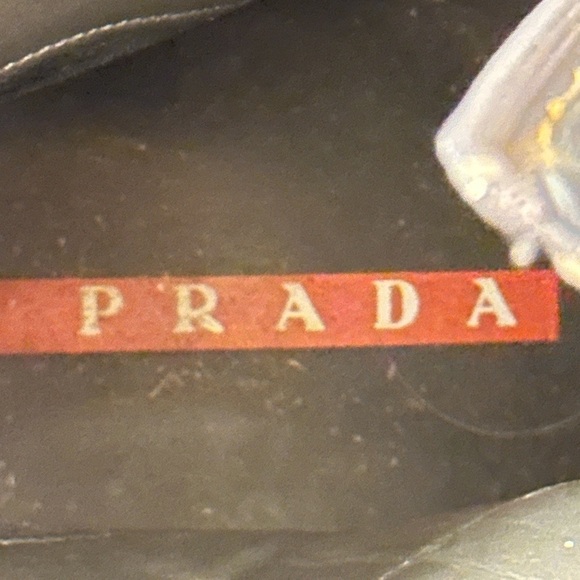 PRADA Vintage 90’s colorblock leather side zip luxury men ankle boot 7 (us8) - Picture 11 of 13